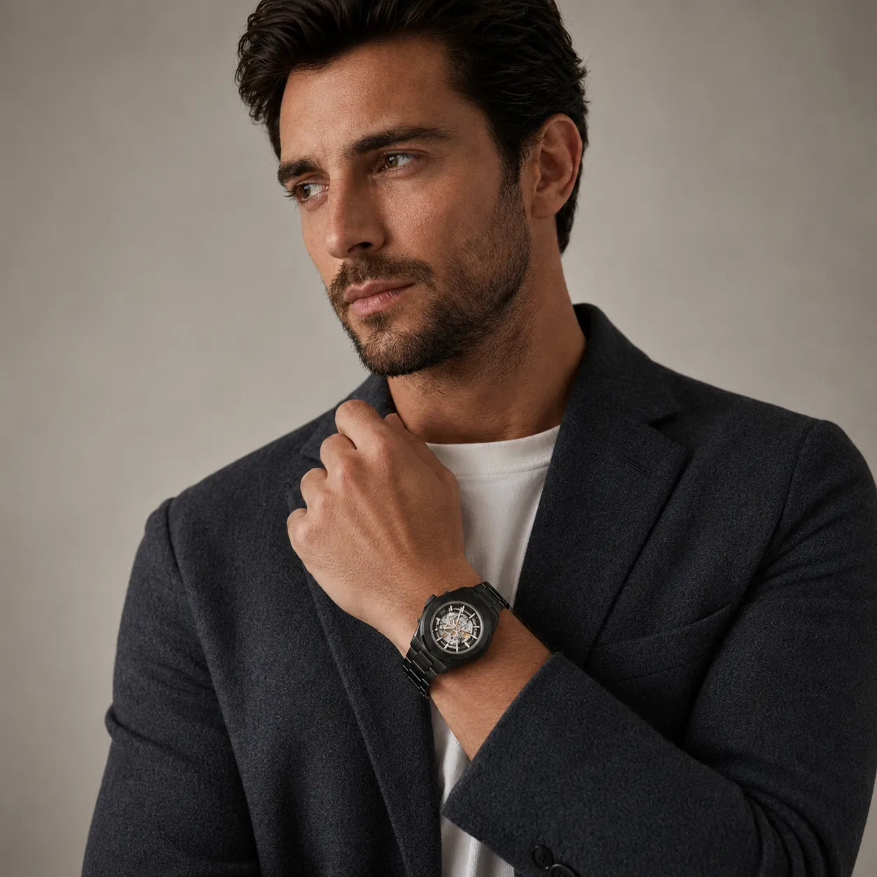 Geneva Automatic Skeleton Watch