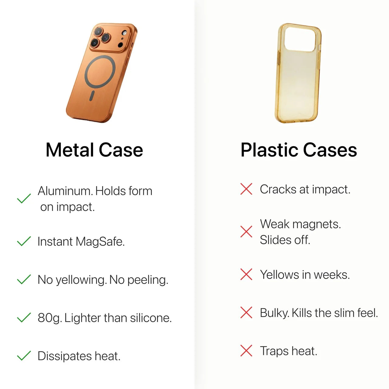 Metal Edge Premium Case For iPhone