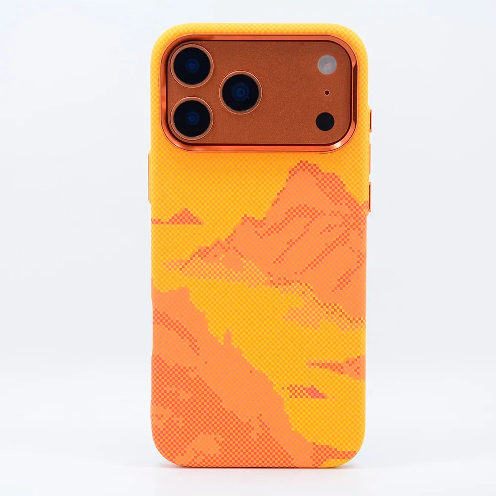 Strata Summit Aramid Fiber Case for iPhone - Orange