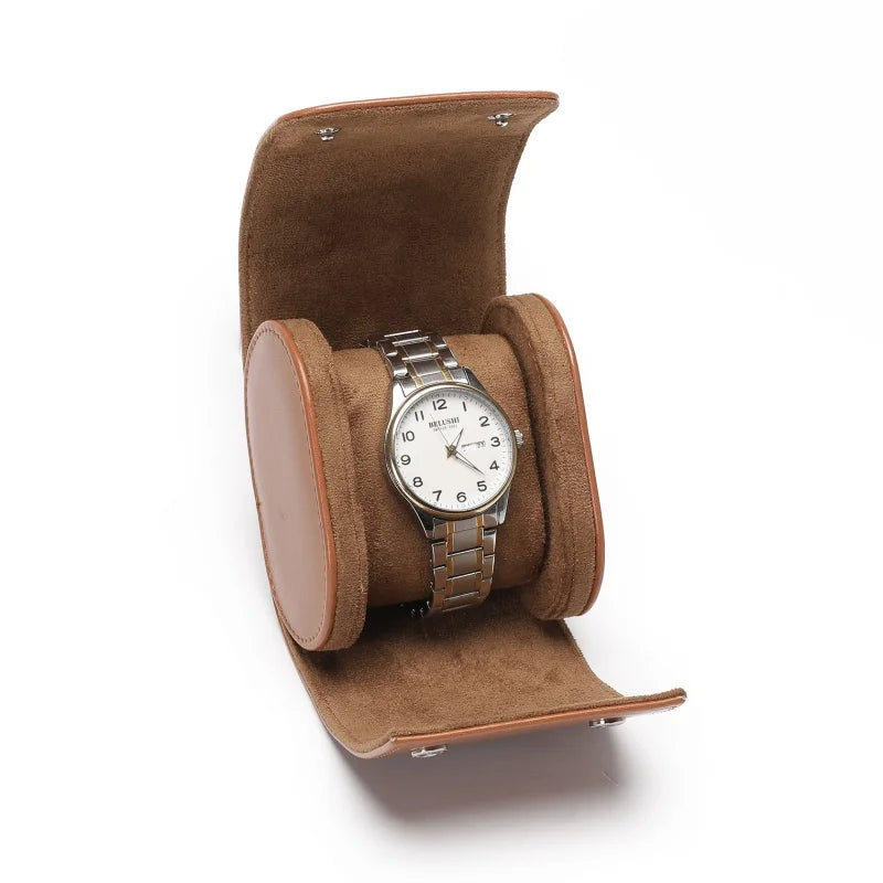 Leather Watch Roll (Gift)