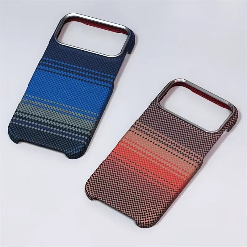 Carbon Fiber Premium Case Ocean Blue for iPhone