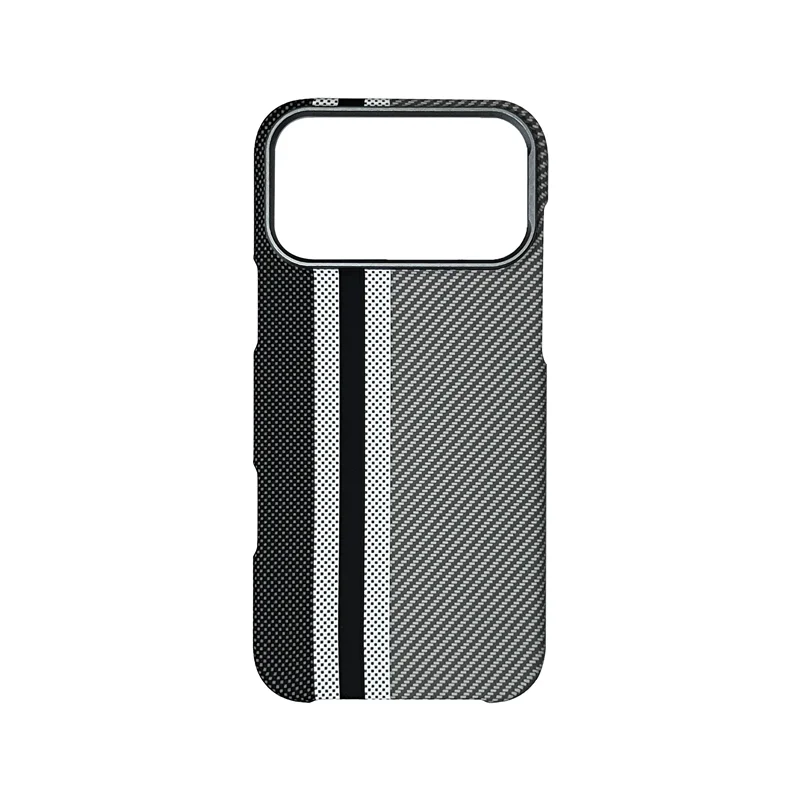 Carbon Fiber Premium Case Gray for iPhone