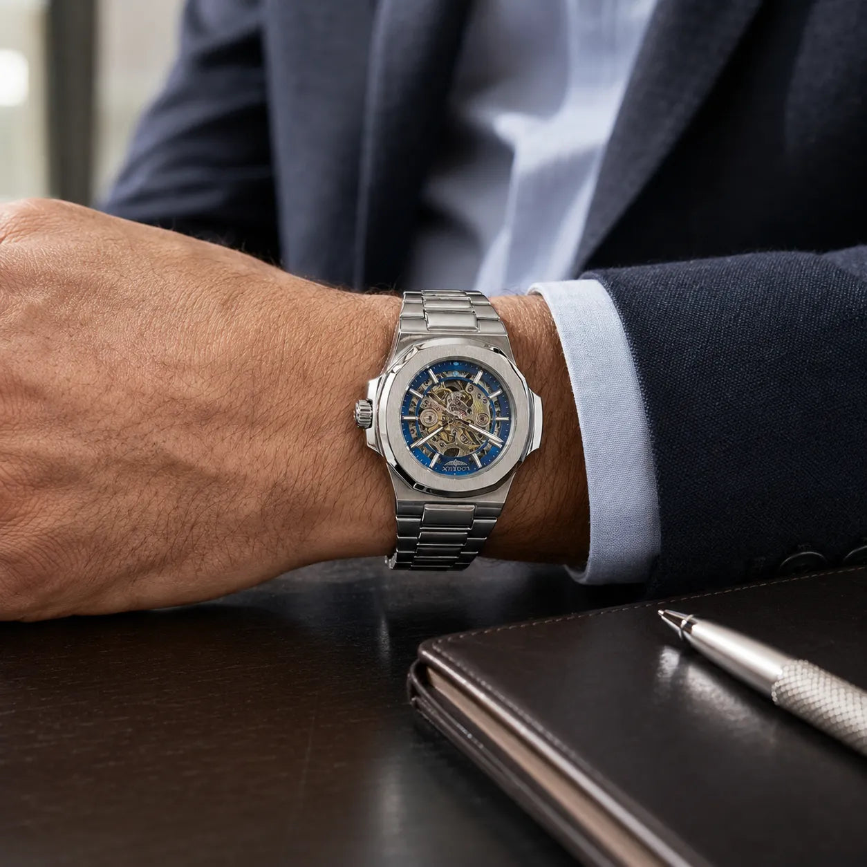 Geneva Automatic Skeleton Watch