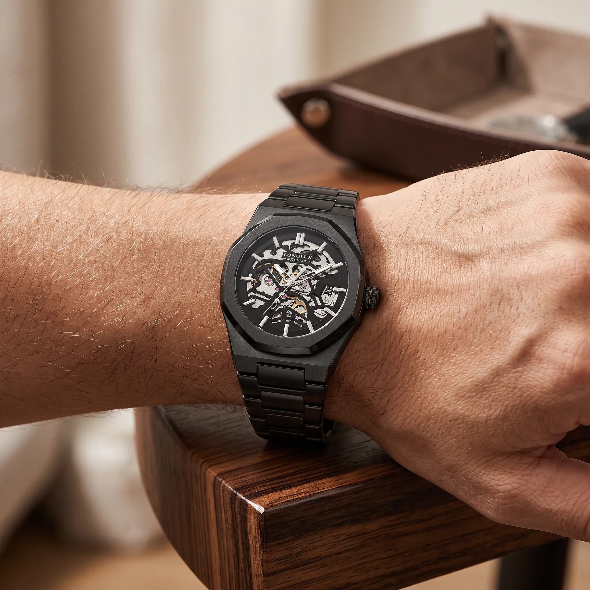 Bruges Skeleton Automatic Watch