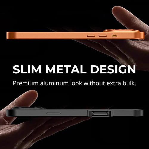 Metal Edge Premium Case For iPhone
