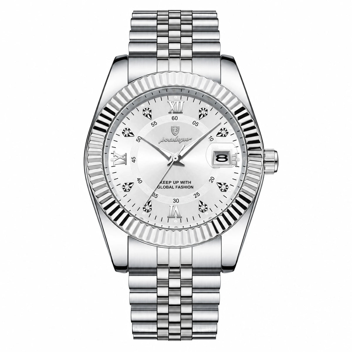 Prague Fluted Date Watch