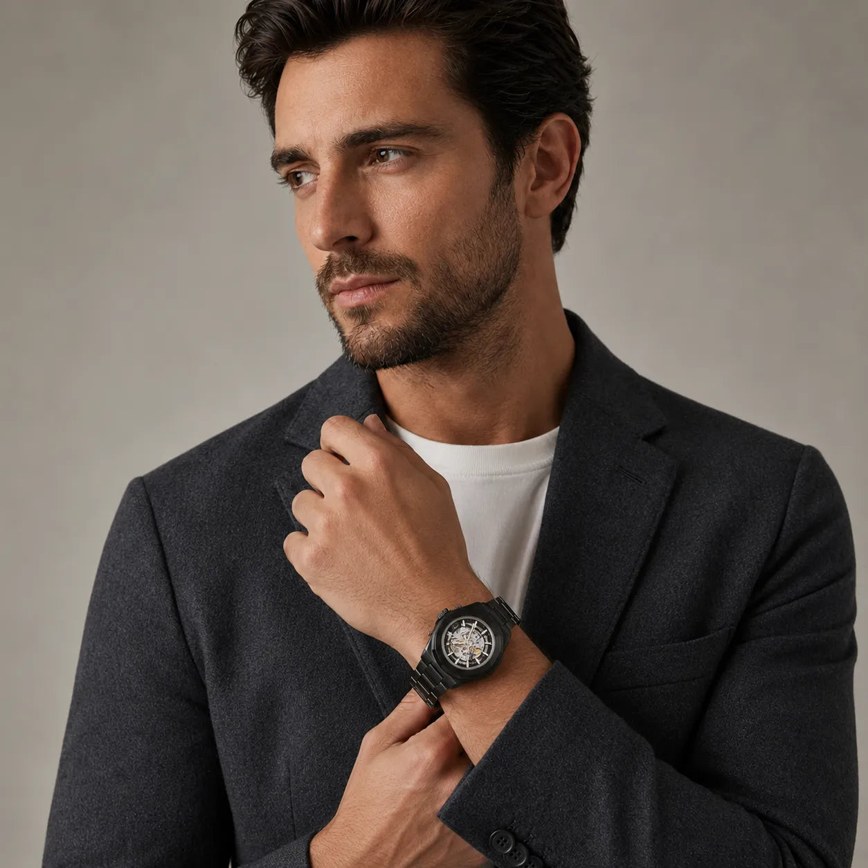 Geneva Automatic Skeleton Watch
