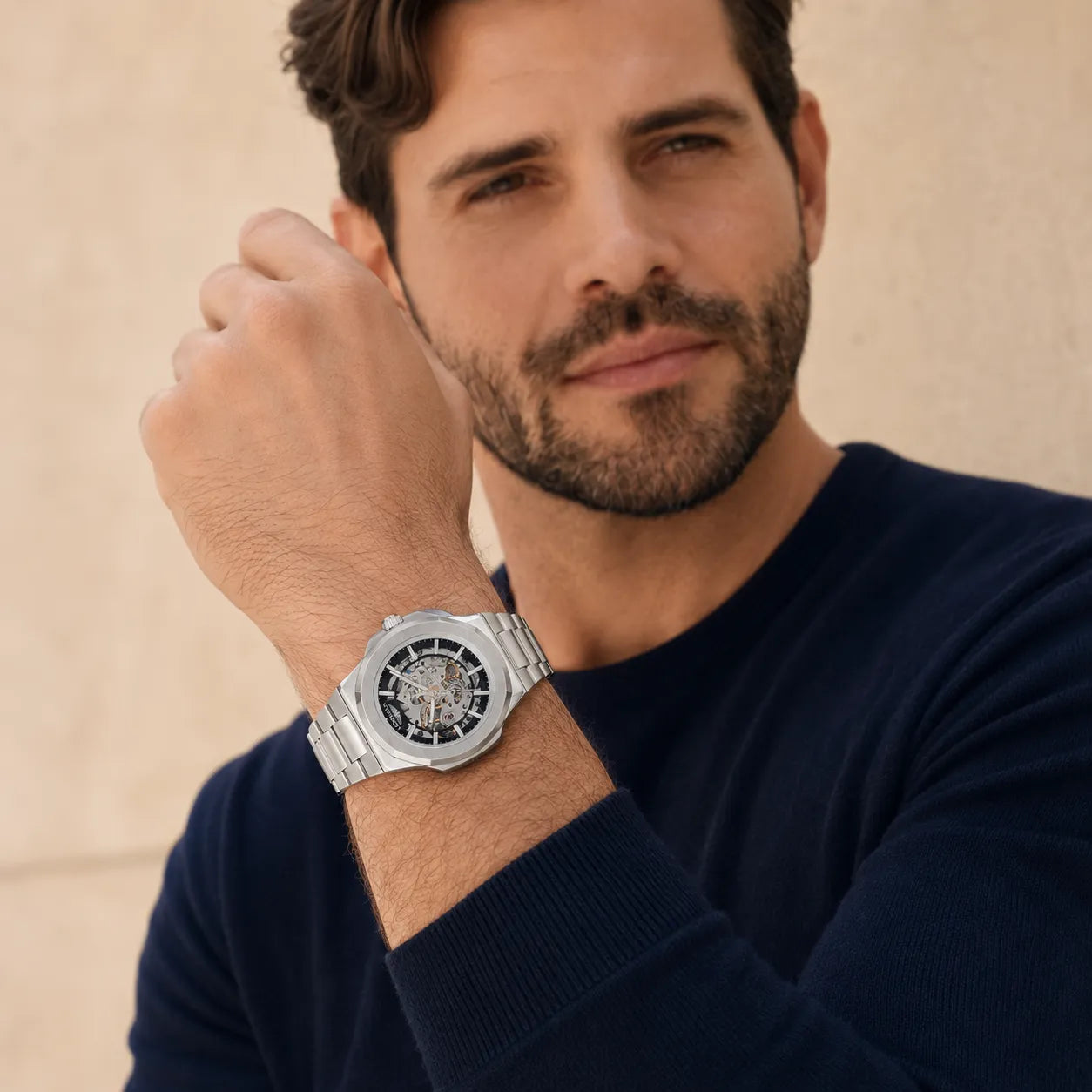 Geneva Automatic Skeleton Watch