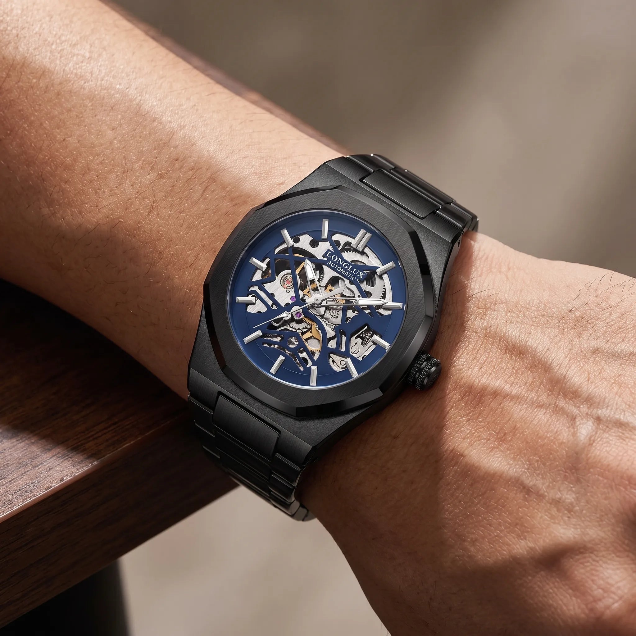 Bruges Skeleton Automatic Watch