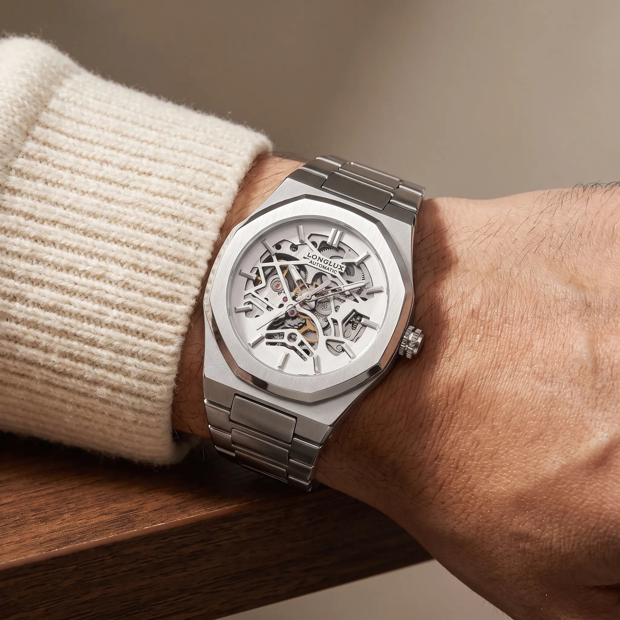 Bruges Skeleton Automatic Watch