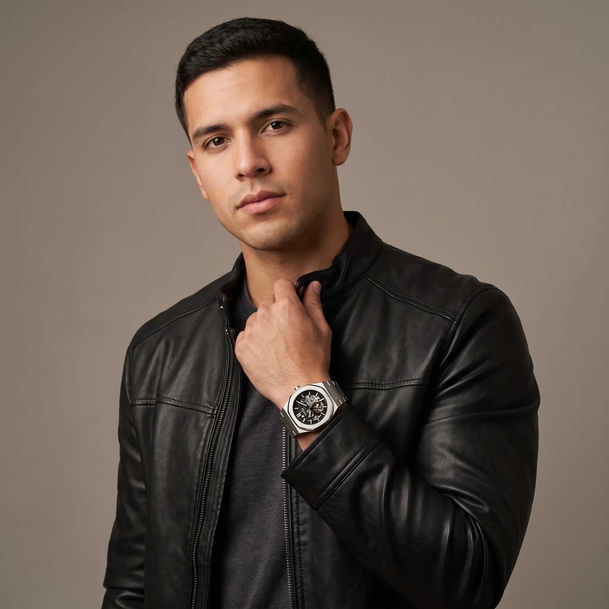 Bruges Skeleton Automatic Watch