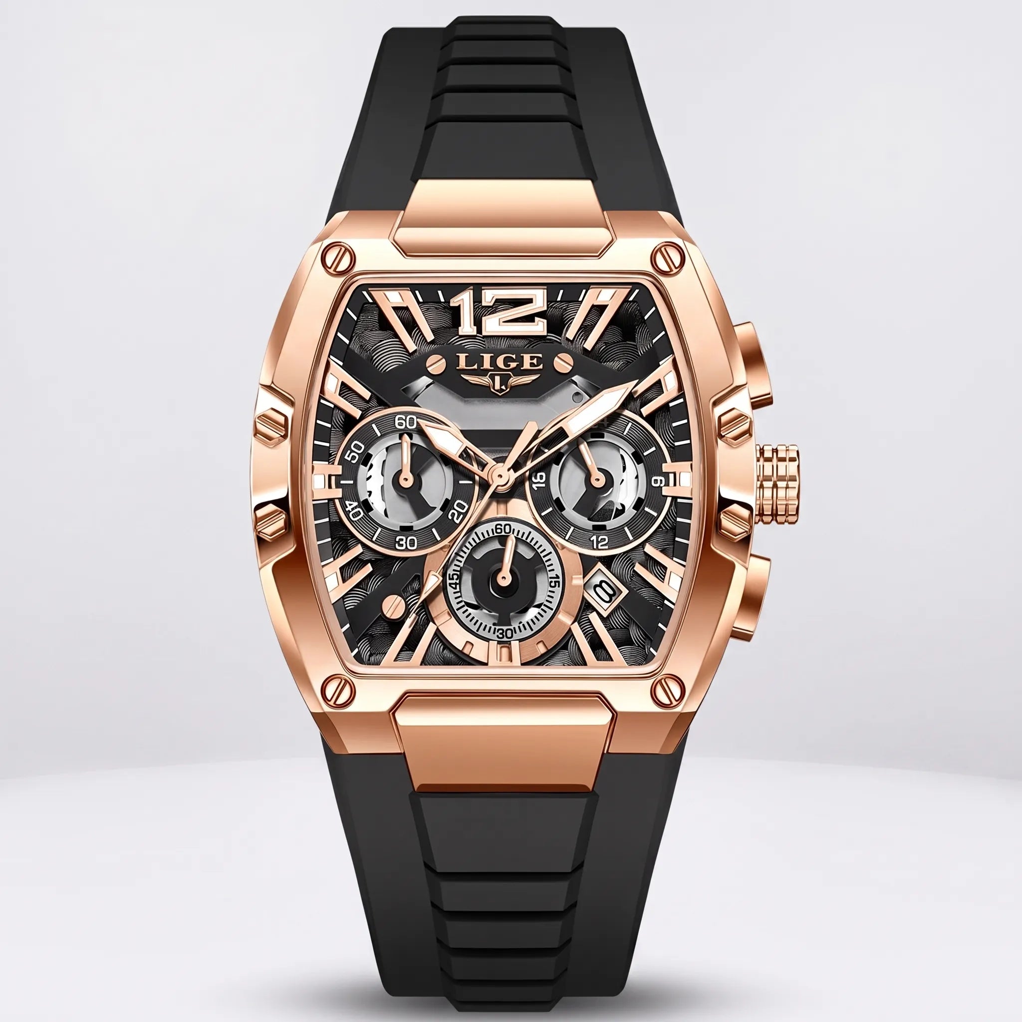 Zurich Square Chronograph Watch